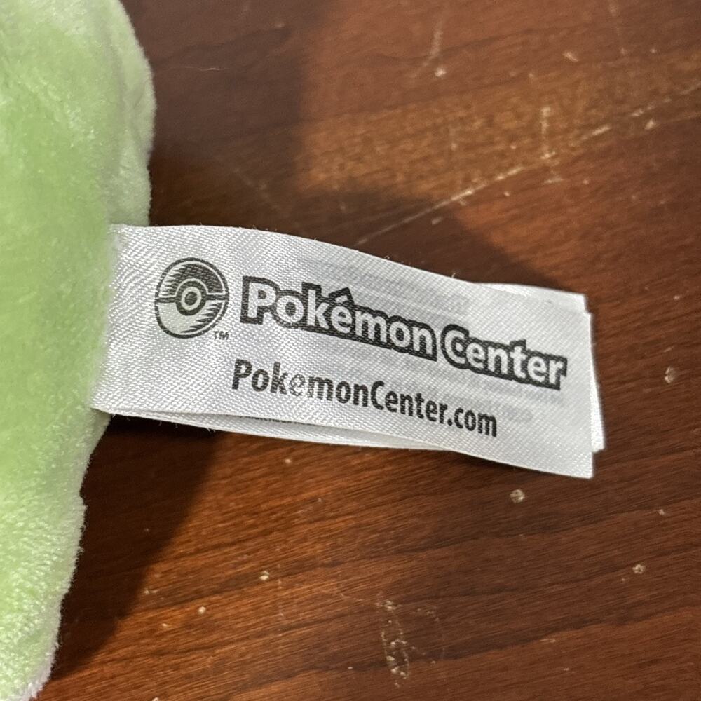 Pokemon Center Chikorita Plush Soft Stuffed Toy 2017 - Picture 7 of 8